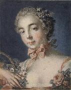Louis-Marin Bonnet Head of Flora France oil painting artist